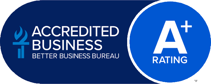BBB Accredited Business A+ Rating