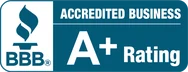 BBB Accredited Business A+ Rating